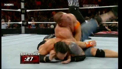 Wwe Raw John Cena vs. Wade Barrett – Beat the Clock Challenge 