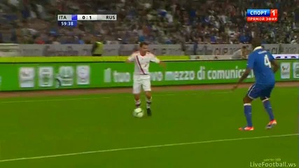 Русия разби Италия с 3-0 ( Кержаков гол 1-0)