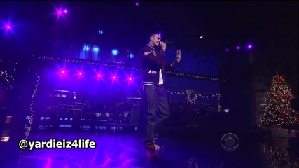 J. Cole - Work Out (david Letterman Live)