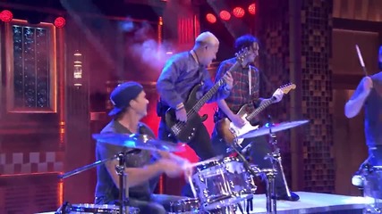 Will Ferrell and Chad Smith Drum-off