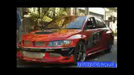 Mitsubishi Lancer Evolution And Carisma Evo .avi