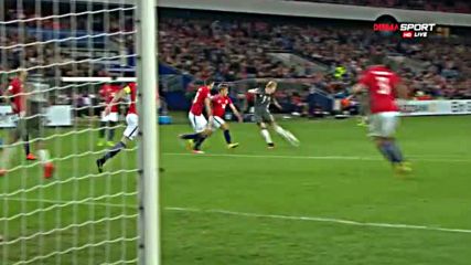 Норвегия - Германия 0:3 /репортаж/