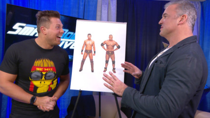 The Miz shows Shane McMahon some ring gear ideas: SmackDown LIVE, Jan. 1, 2019