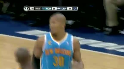 New Orleans Hornets vs Denver Nuggets 96 - 87 [09.01.2011]