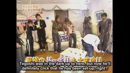Ya - Ya - yah 2004 - 10 - 03 Prank on Tegoshi part 2 