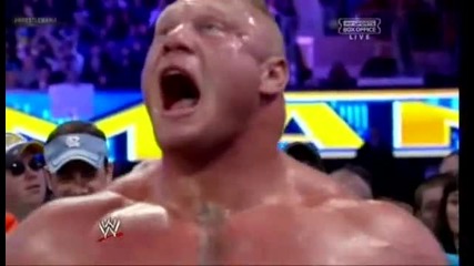 Wwe Чуйте писъка на Брок Леснар!