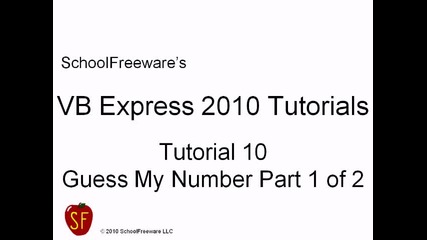 Microsoft Visual Basic 2010 Express { Видео 10 }