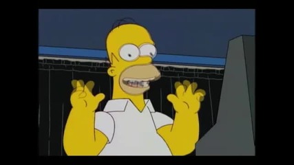 Homer Simpson tries to vote for Obama 