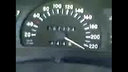 Никополска Vectra 2.0i - Max Speed