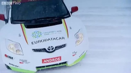 Top Gear - състезание на лед