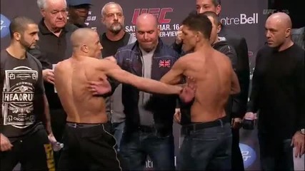 Ufc 158: Weigh In - Gsp vs Nick Diaz Official Video