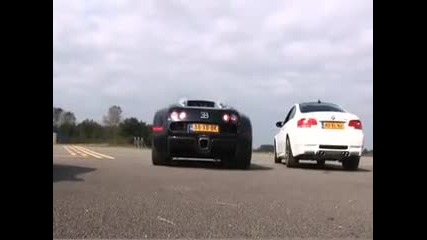 Bugatti Veyron vs Bmw M3