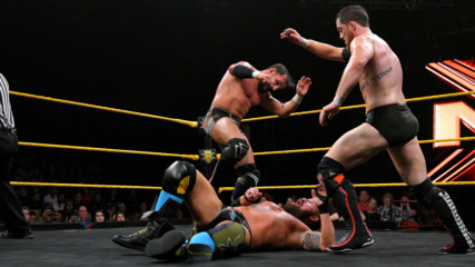 SAnitY vs. Kyle O'Reilly & Bobby Fish - NXT Tag Team Championship Match: WWE NXT, Dec. 20, 2017