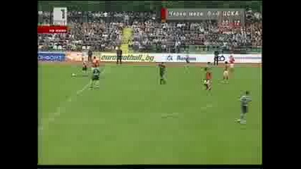 Черно море - Цска (1 - 0) гол в седмата минута.mp4