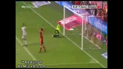 Байерн Мюнхен - Нюрнберг 2:1 Гол на Даниел ван Буйтен