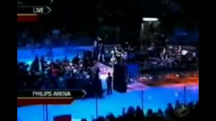 2008 Nhl All Star Game - Alyssa Milano