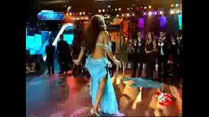 Hot Turkish Belly Dancer In Blue - ТВ Шоу