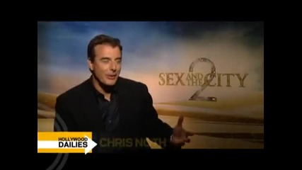 Sex And The City 2 with Chris Noth and John Corbett 