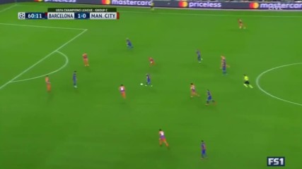 Барселона 4 - 0 Манчестър Сити ( шампионска лига ) ( 19/10/2016 )