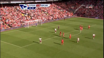 liverpool 1 - 1 Sunderland - Bent 