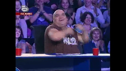 Music Idol 3 - Боjан - Oblah - Di Oblah - Da - И при второто си изпълнение Боjан Стоjков показва кла