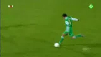 Unikalen Gol Na Roy Makaay Sc Heerenveen - Feyenoord 