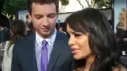 Vanessa Hudgens - Bandslam La Premiere (interview) [part 2]