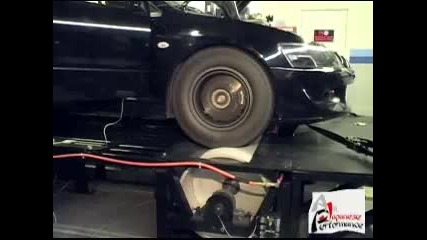Mitsubishi Evo Viii, 800 hp on dyno