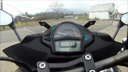 2012 Kawasaki Ninja 650 Top Speed Run (#1)