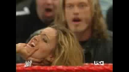 Lita Vs Maria [ Edge Mick Foley]