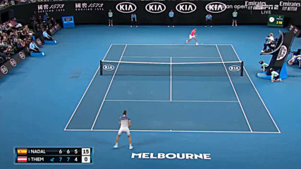 Rafael Nadal vs Dominic Thiem Qf Australiian Open 2020