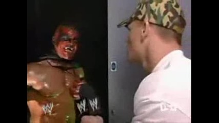 Wwe Boogeyman scares John Cena