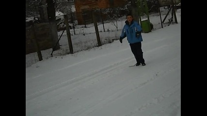 пързаляне на сняг с обувки 