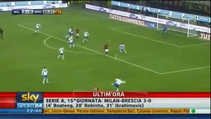Милан 3:0 Бреша (04 - 12 - 2010г.) 