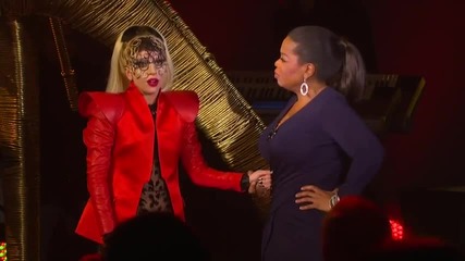 Lady Gaga - Born This Way, You And I [live Oprah]