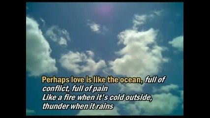 Placido Domingo & John Denver - Perhaps Love - Karaoke 