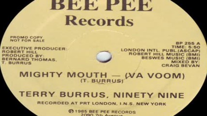Terry Burrus,ninety Nine--mighty Mouth-(va Voom)1985 Inst.