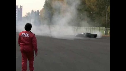 Ferrari Fxx Evo 860hp Supercar Donuts!!