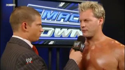 Smackdown 2009/06/26 Chris Jericho дава интервю.