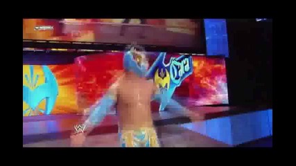 Sin Cara напада Jack swagger 