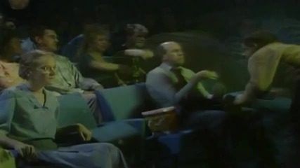 Mr Bean - Watching a horror movie