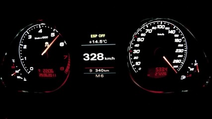 Audi Rs6 Лети по магистралата с 333 км