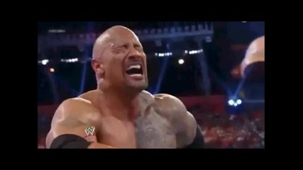 The Rock vs. John Cena Wrestlemaina 28 Fake