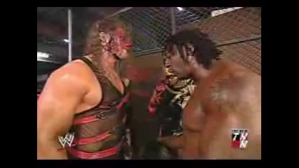 Kane се прави на Booker T