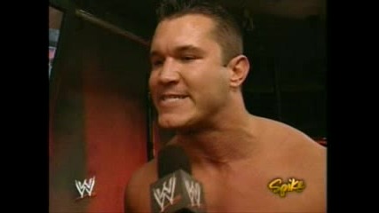 Wwe 03.01.2005 Randy Orton backstage interview