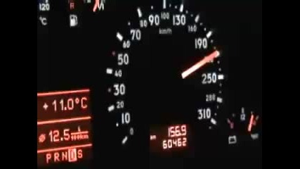 Audi Rs6 Avant 0 - 250 kmh acceleration