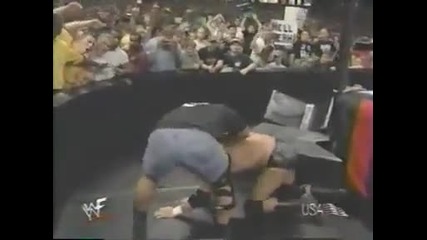 Steve Austin and Jim Ross vs Hhh and Chyna