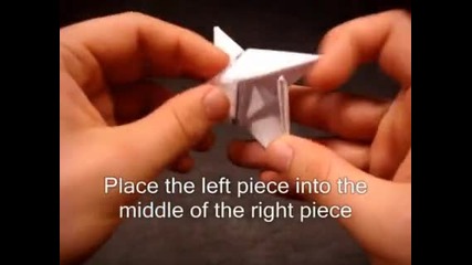 Как да си направим шурикен от хартия (оригами)