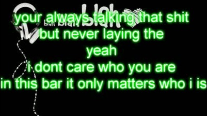 Blah Blah Blah - Kesha Ft. 3oh3! [with lyrics]