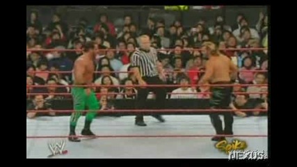 WWE Chris Benoit vs. Chris Jericho (Submission Match) - RAW in Tokyo, Japan 07.02.05
